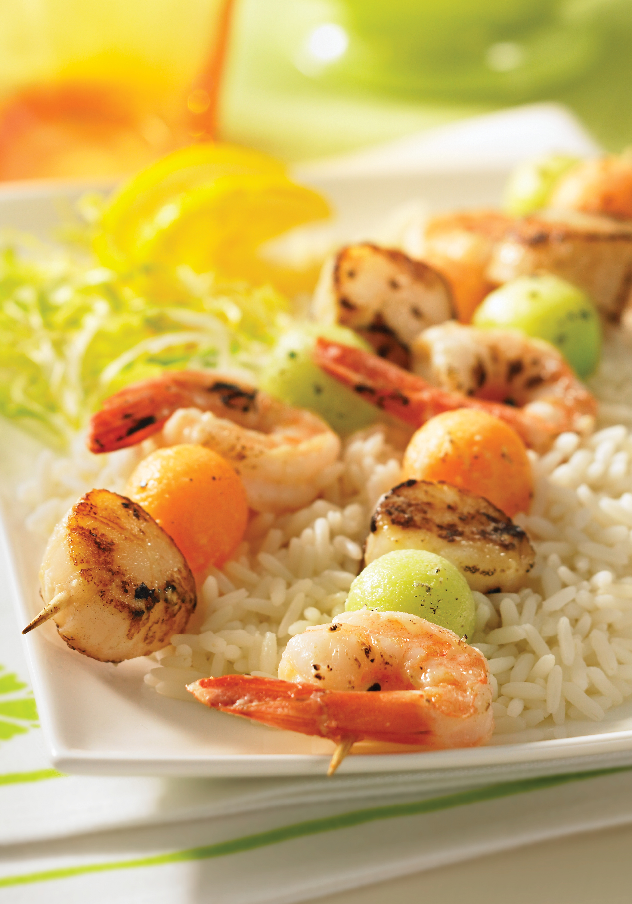 Seafood Kabob The Best of Bridge