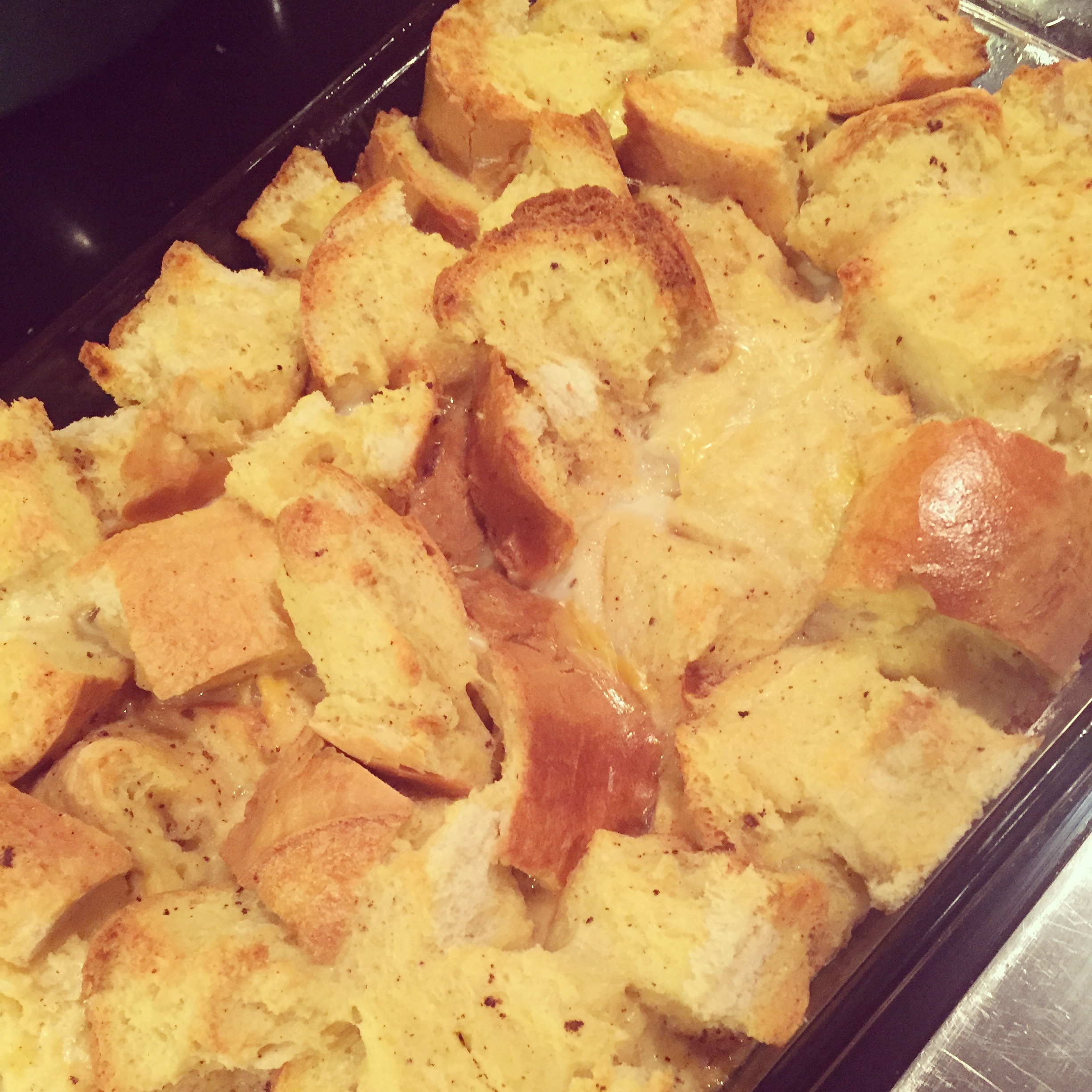 Eggnog French Toast Bake