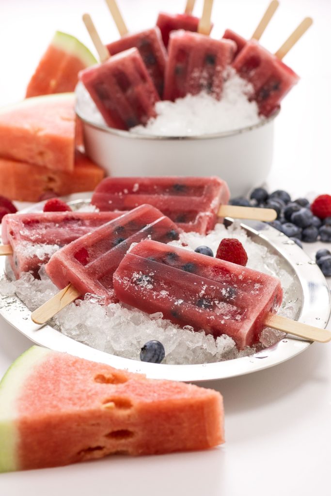 berry popsicles