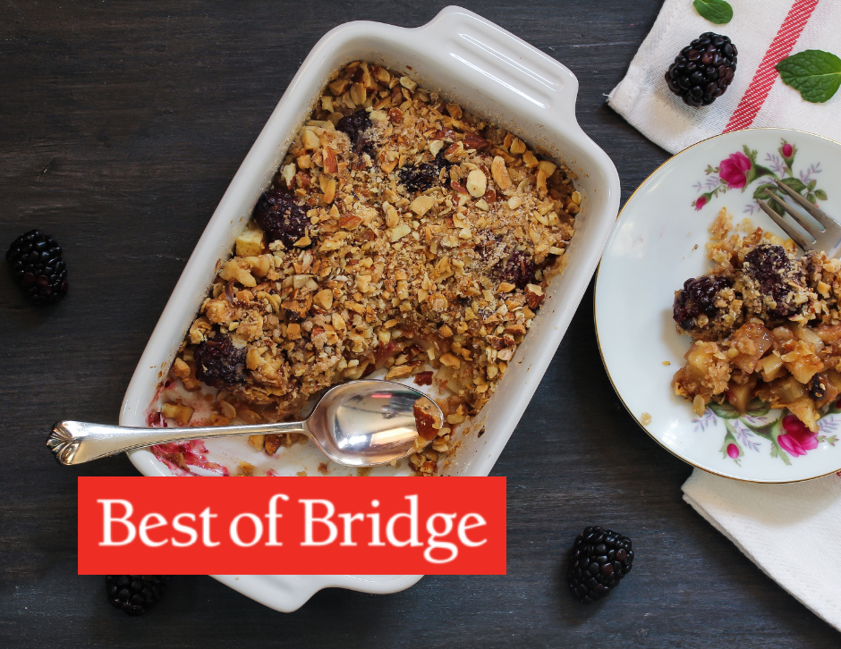 Apple Blackberry Crisp for Any Season